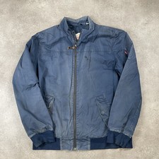 Levi's Bomber Jacket Mens XL Western Full Zip Harrington, Navy