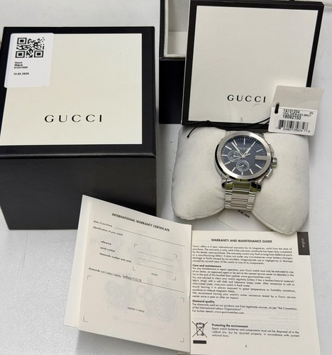 Gucci men chrono watch - g-chrono,