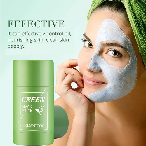 Green tea mask stick - green, facial