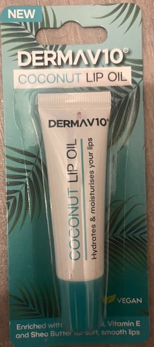 Derma v10 coconut lip - derma,