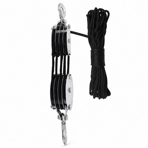 Rope pulley hoist block - rope,