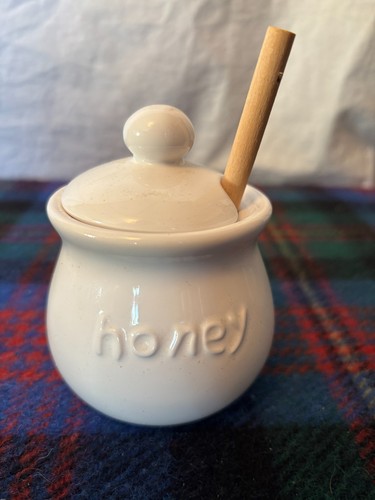Plain white honeypot - honeypot,