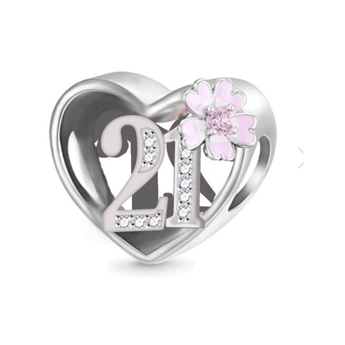 S925 sterling silver 21st - silver,