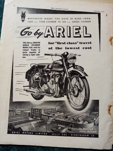 Xm6 ephemera 1950s advert - xm6,