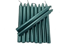 classy fancy festive metallic coating  festive long candles 10 pcs 20CM LONG