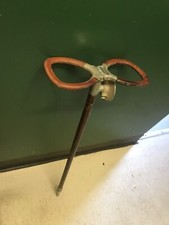 Vintage MILLS Birmingham “Tourist” Shooting Walking Stick Seat Aluminium Wood