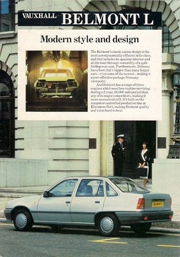 Vauxhall belmont 1987 uk - vauxhall, l