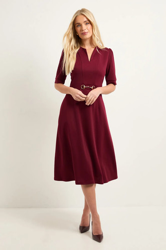 Wallis wine fit flare - fit,