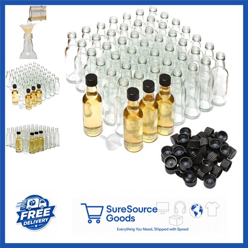 Small 50ml glass bottles - glass, with