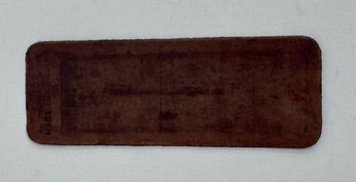 Vintage leather razor strop - razor,