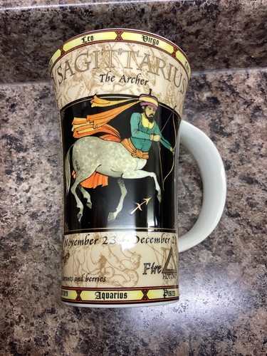 Dunoon zodiac sagittarius mug - sagittarius,