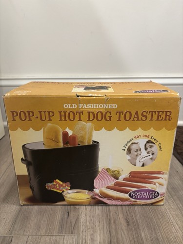 Nostalgia retro pop hot dog - hot,