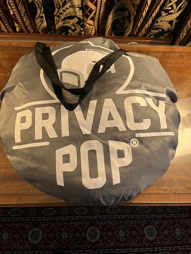 Privacy pop bed - pop, gray