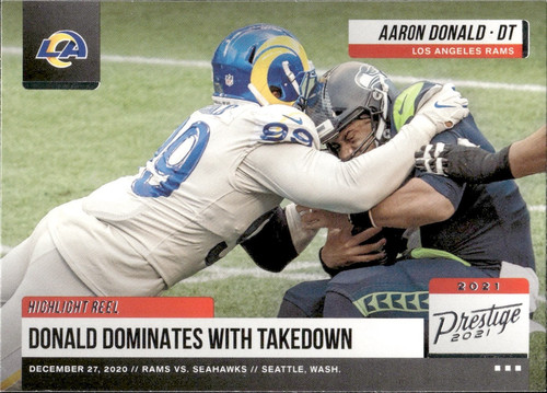 Aaron donald 2021 panini - aaron,