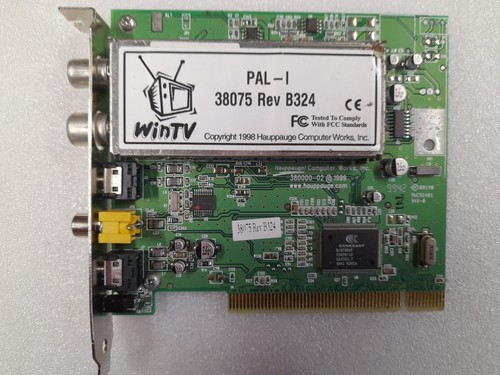 Hauppauge wintv pci tuner - wintv,
