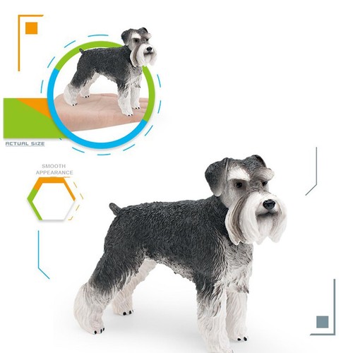Simualtion dog figurine - simualtion,