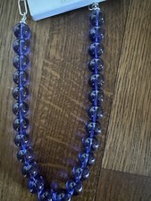 M&S Autograph Glass Blue