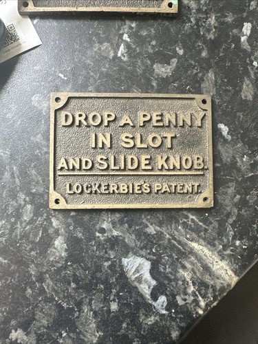 Railway door plate plaque - railway,