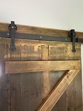 WONDERFUL BESPOKE RUSTIC OLD CHARM SLIDING BARN DOOR + HARDWARE