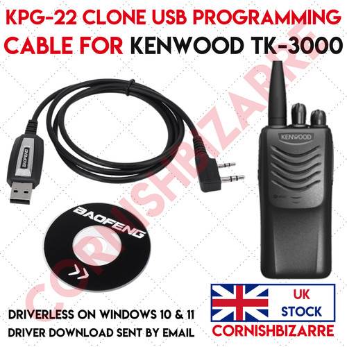 Kenwood 3000 usb radio - tk-3000,