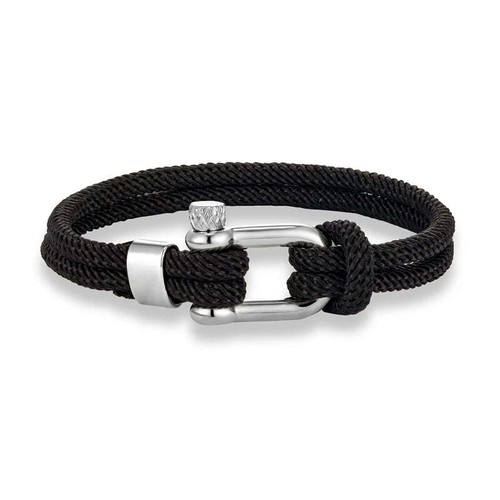Nautical rope bracelet shape - bracelet, u