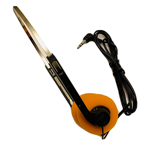 Orange lightweight headphones - orange,