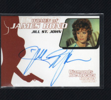 Women of James Bond in Motion Autograph Auto WA1 Jill St. John as Tiffany Case