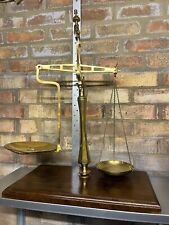 Rare Original large Librasco Set Antique Brass Sweetshop Scales kitchen farmhous