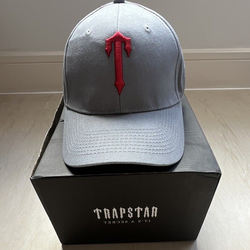 Trapstar grey red - grey/red, logo