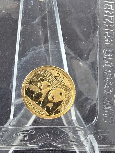 2010 20oz gold panda - gold, coin