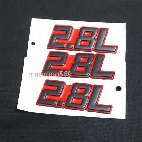 Black matte red - black, big