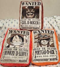 One Piece Wanted Letter Plush set toy 35cm 49