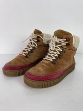 Joe Browns Tan & Pink Suede