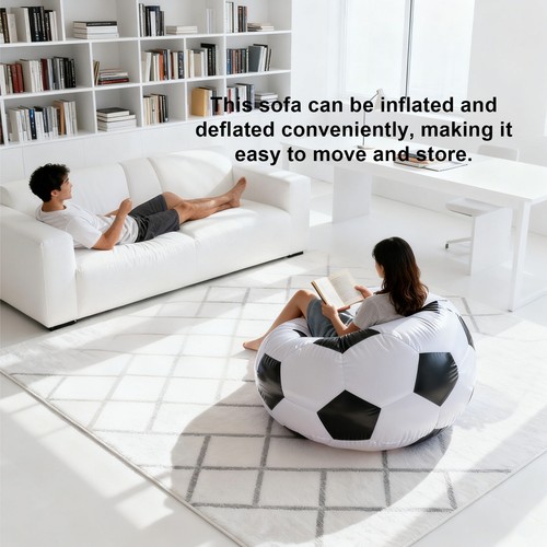 Inflatable soccer ball - inflatable, chair
