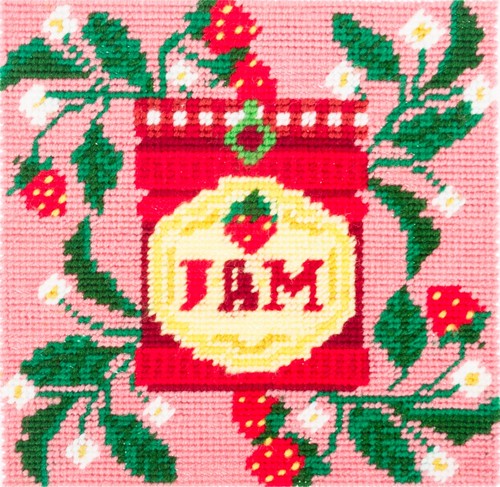 Trimits strawberry jam - trimits, half