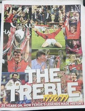 Manchester united the treble - manchester,