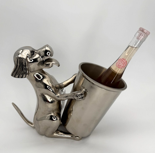 Handmade dog wine bottle - handmade,