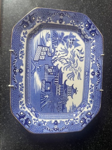 Vintage burleigh ware blue and - burleigh,