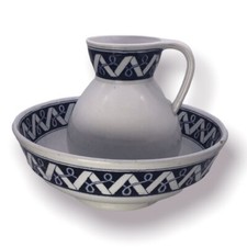 Antique jug bowl set - bowl,