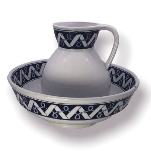 Antique jug bowl - jug,