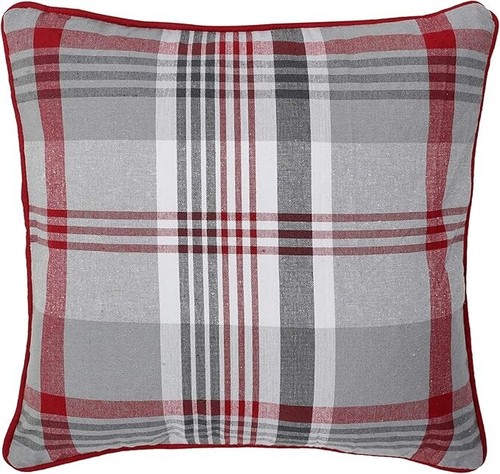 Tartan cushion covers with - covers,