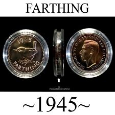 1945 FARTHING.POLISHED IN