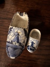 2 Dutch Blue And White Delft