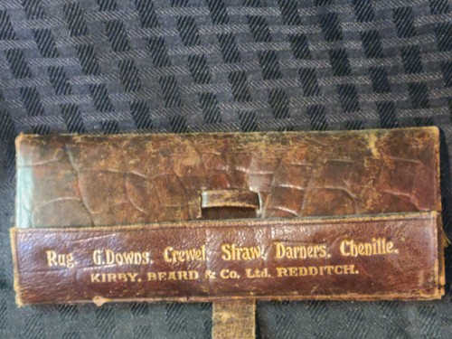 Antiqueleather folding needle - folding,