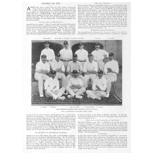 Cricket the yorkshire team - cricket,