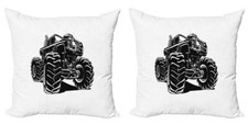 Truck Pillow Covers Pack of 2