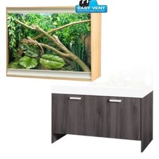 Viv-Exotic Viva+ Arboreal Vivarium Tank - Chameleon Reptile Snake Medium Large