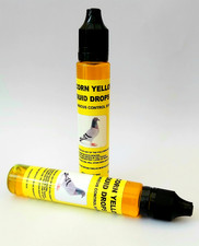 Yellow Drops 30ml Racing Pigeons Poultry Canker Tricho Trochomoniasis Mucus