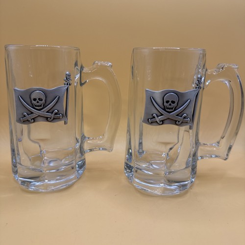 Pirate themed glass beer - themed,