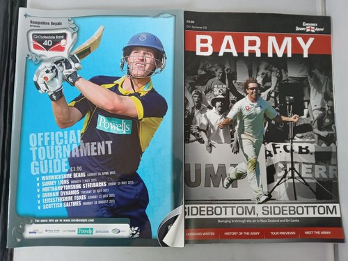 Two cricket programmes - ,